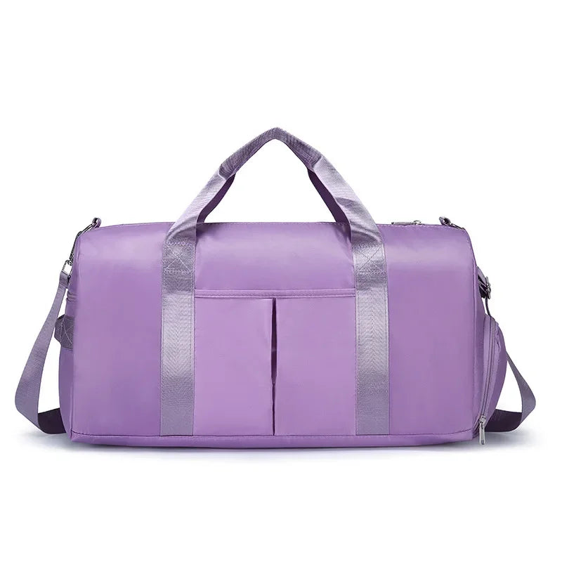 Versatile Fitness Bag for Women - Waterproof Travel Bag with Dry-Wet Separation for Yoga and More