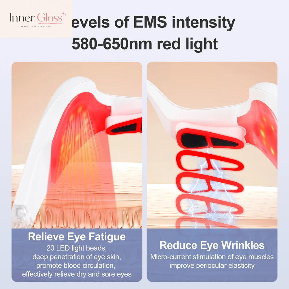 Advanced Eye Massage Device for Lifting, Tightening, and Dark Circle Reduction