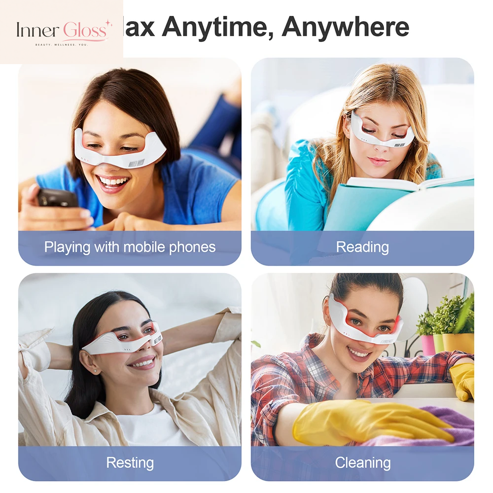 Advanced Eye Massage Device for Lifting, Tightening, and Dark Circle Reduction
